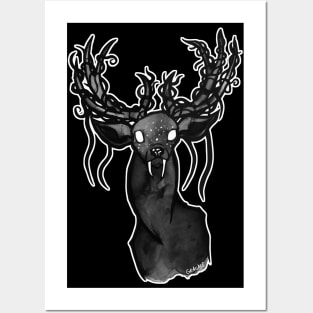 Vampire Deer Posters and Art